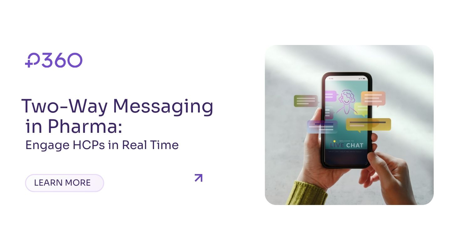 two way messaging in pharma